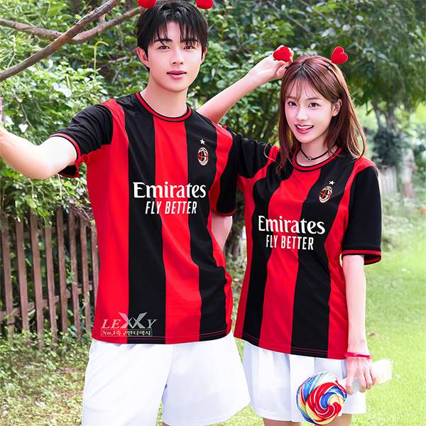 AC밀란반티 홈 축구반티 축구복 유니폼반티 L763A[4XL 빅사이즈 가능]