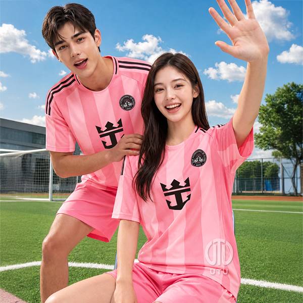 UTU112 마이애미 홈 선수용 쟈가드 축구복 반팔 상하 세트[4XL 빅사이즈 가능]